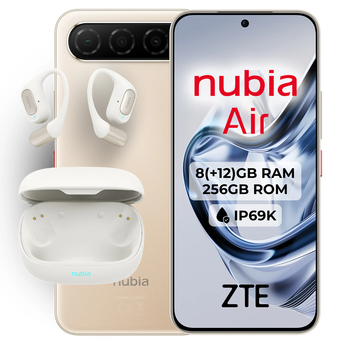 Imagen de ZTE nubia Air 8GB 256GB móvil libre con auriculares incluido 📱 en OfertitasTOP