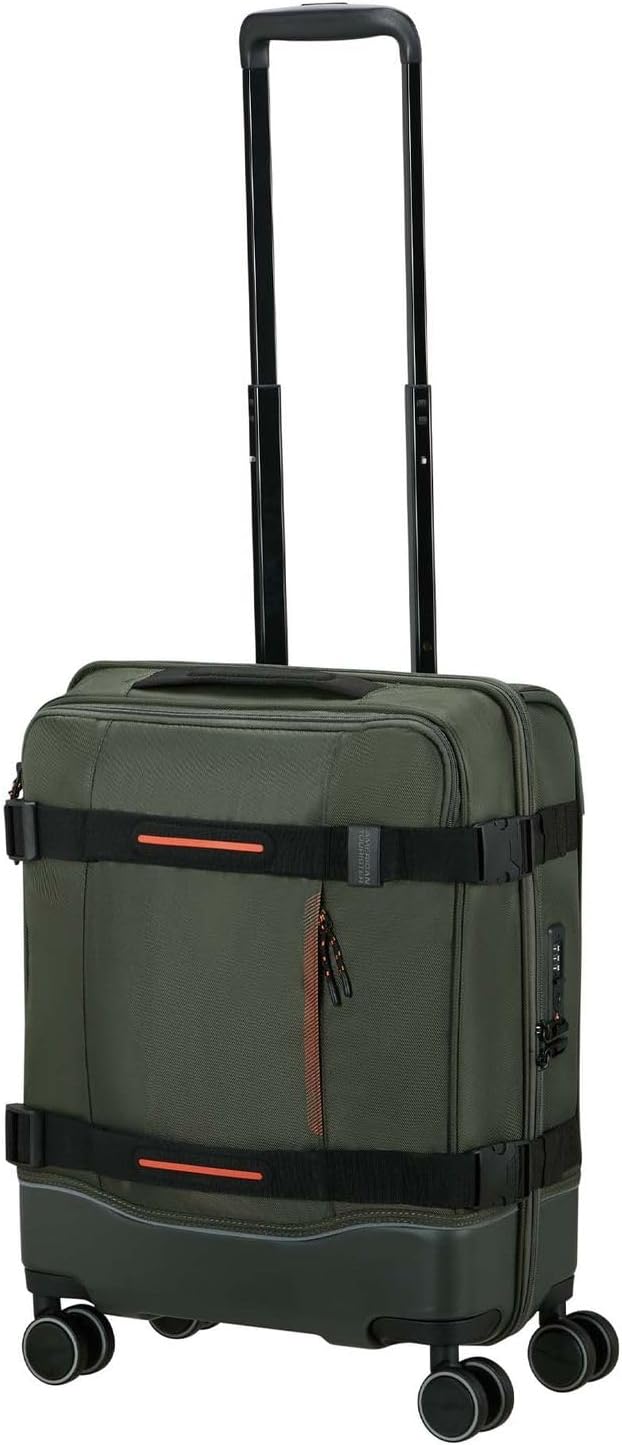 Thumbnail 2 de American Tourister Urban Track Spinner S 55 cm (41,5 L) bagaglio a mano verde Dark Khaki
