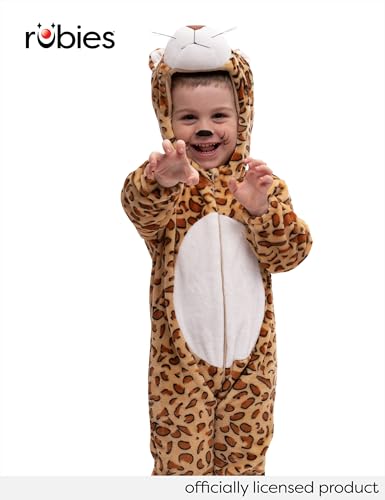 Thumbnail 1 de Rubies Disfraz Leopardo para Niños, Jumpsuit con Capucha 🐆