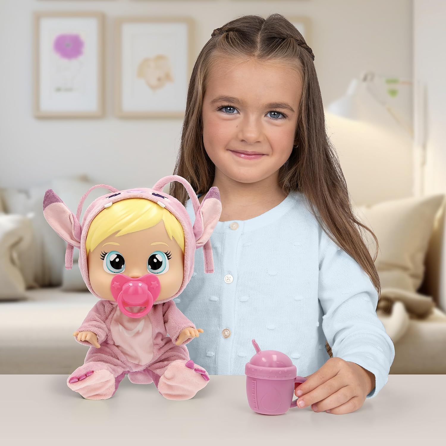 Thumbnail 5 de BEBÉS LLORONES Disney Angel Muñeca 26,5 cm