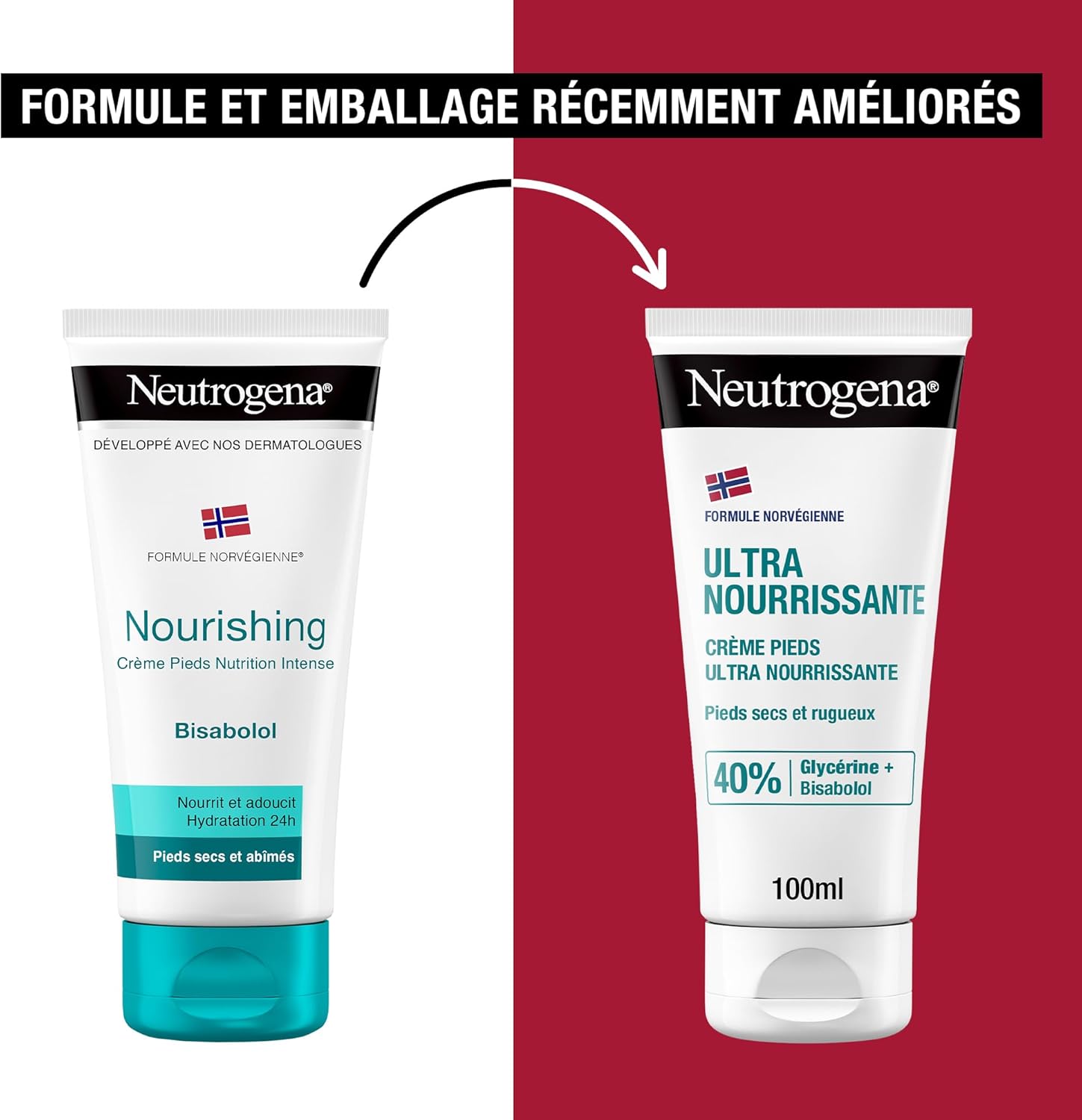 Thumbnail 6 de Neutrogena Crème Pieds Ultra Nourrissante Formule Norvégienne – Tube 100 ml
