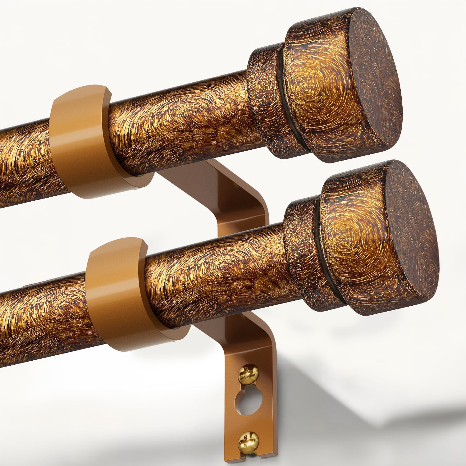 Detalle de Lootkell Curtain Rod Set 1-Inch Diameter