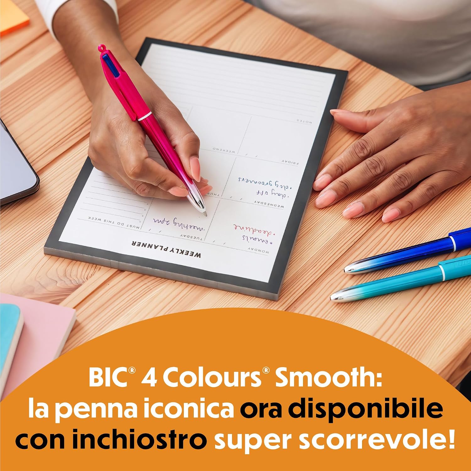 Thumbnail 1 de BIC 4 Colours Smooth 1 mm confezione da 5