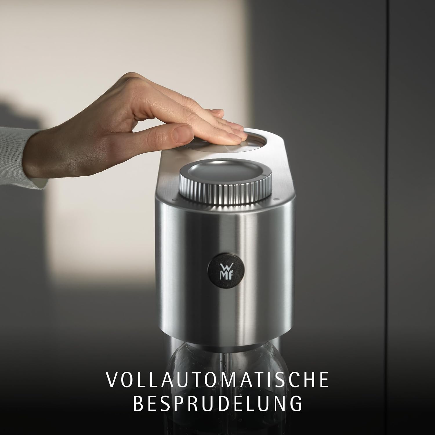 Thumbnail 2 de WMF Element One Wassersprudler – Vollautomatische Edelstahl-Sprudelmaschine, 3 Sprudelgrade, platzsparendes Design