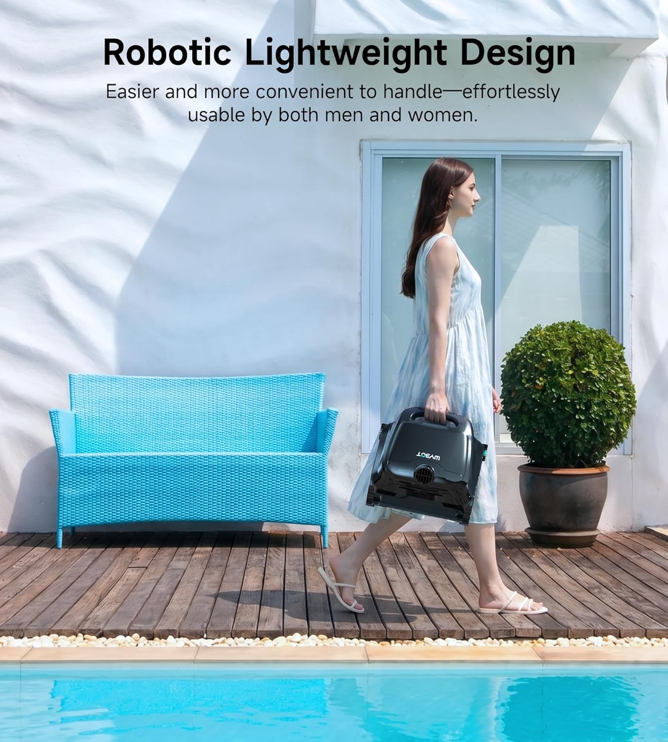 Thumbnail 6 de WYBOT B1 Cordless Robotic Pool Vacuum for Inground Pools