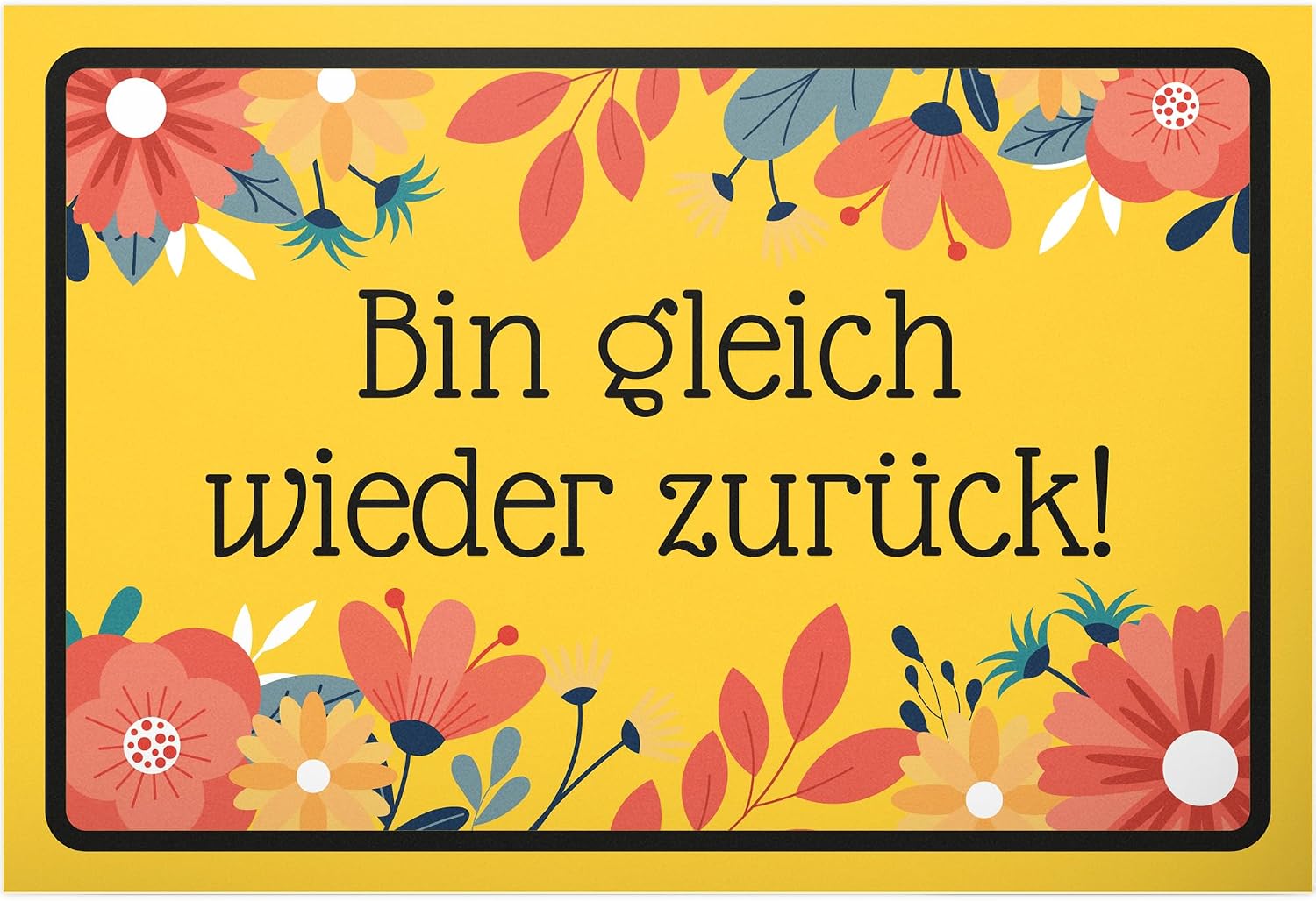 DankeDir! Türschild 30 x 20 cm