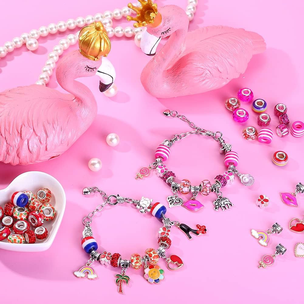 Thumbnail 5 de AIPRIDY 150 Pieces Charm Bracelet Kit