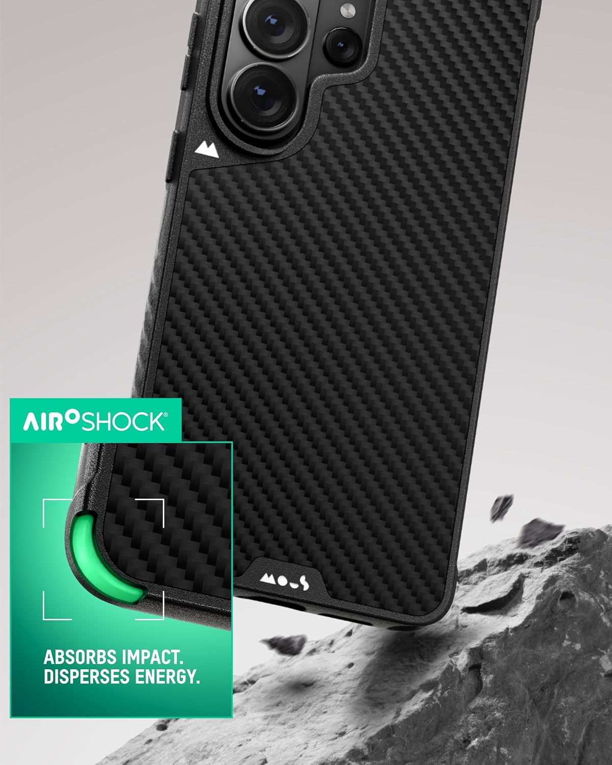 Thumbnail 1 de Mous for Samsung Galaxy S26 Ultra case with MagSafe & Qi2 compatibility – shockproof camera protection