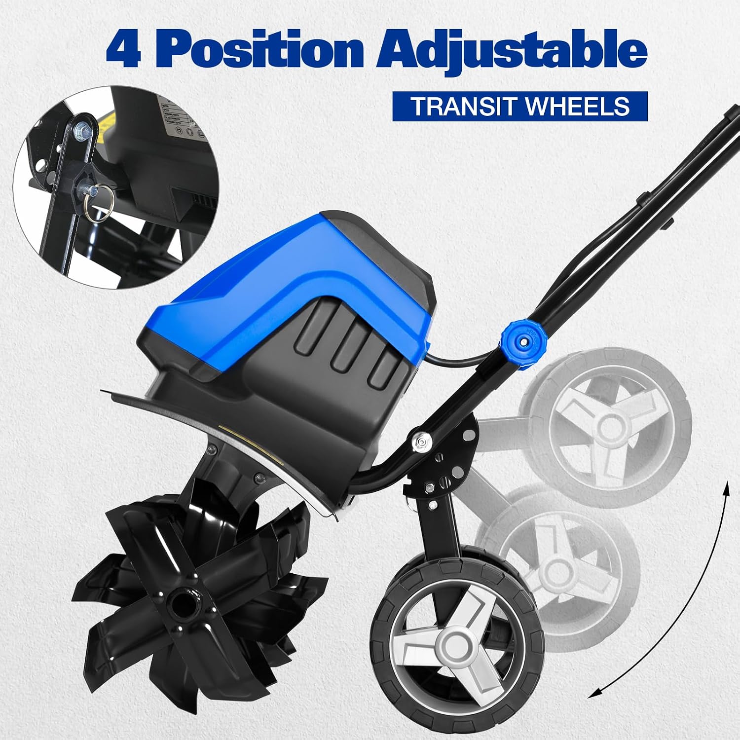 Detalle 2 de BILT HARD Electric Tiller 18-Inch