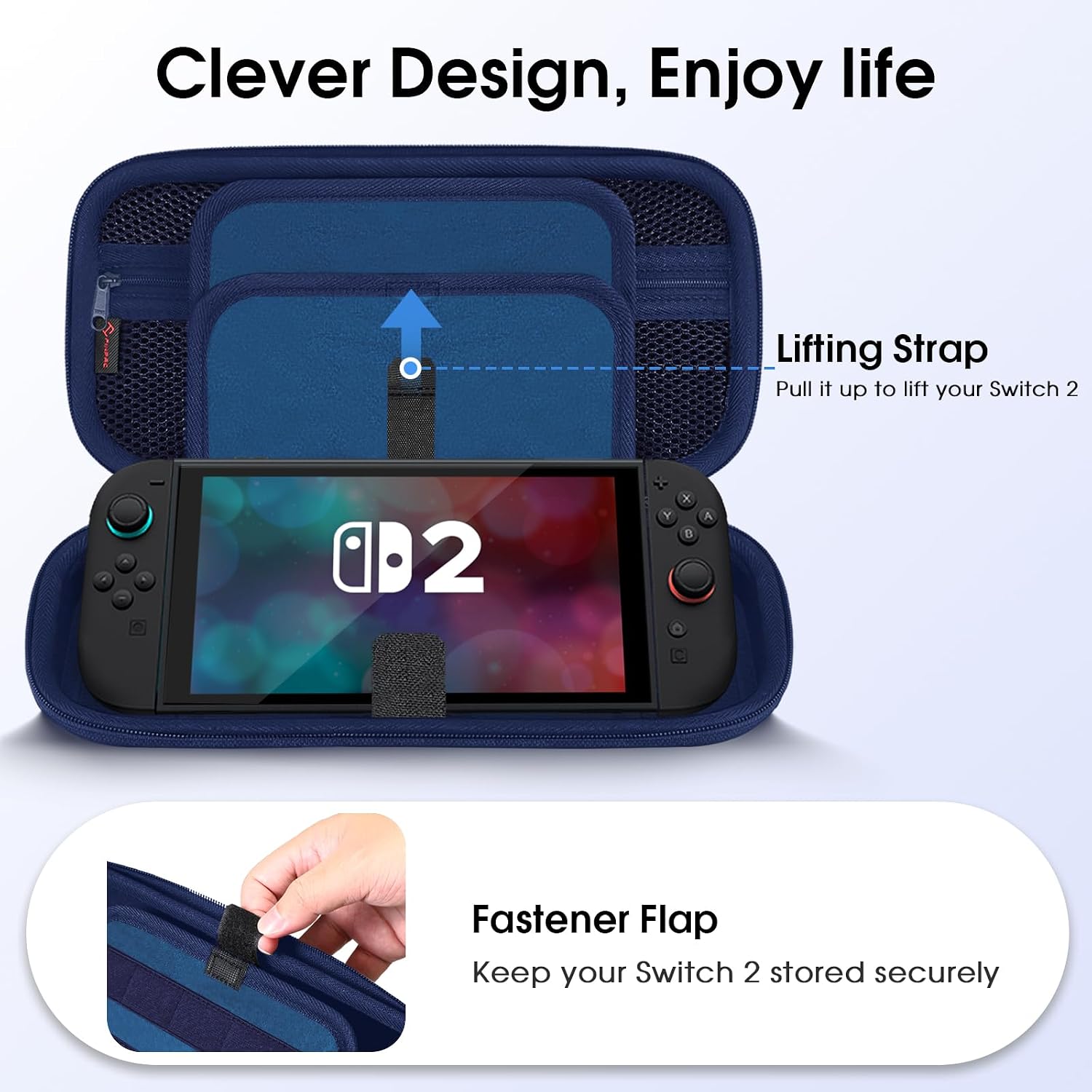 Detalle 2 de FINTIE Carrying Case for Nintendo Switch 2, 2025