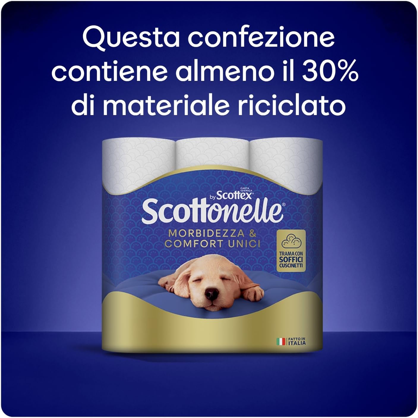 Detalle de Scottonelle 48 Rotoli carta igienica morbida e resistente 🧻