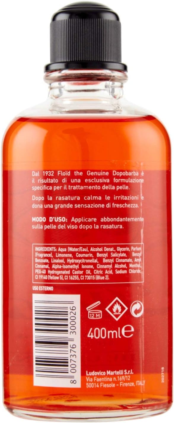 Thumbnail 2 de Floïd Aftershave The Genuine (400 ml) dopobarba uomo al mentolo