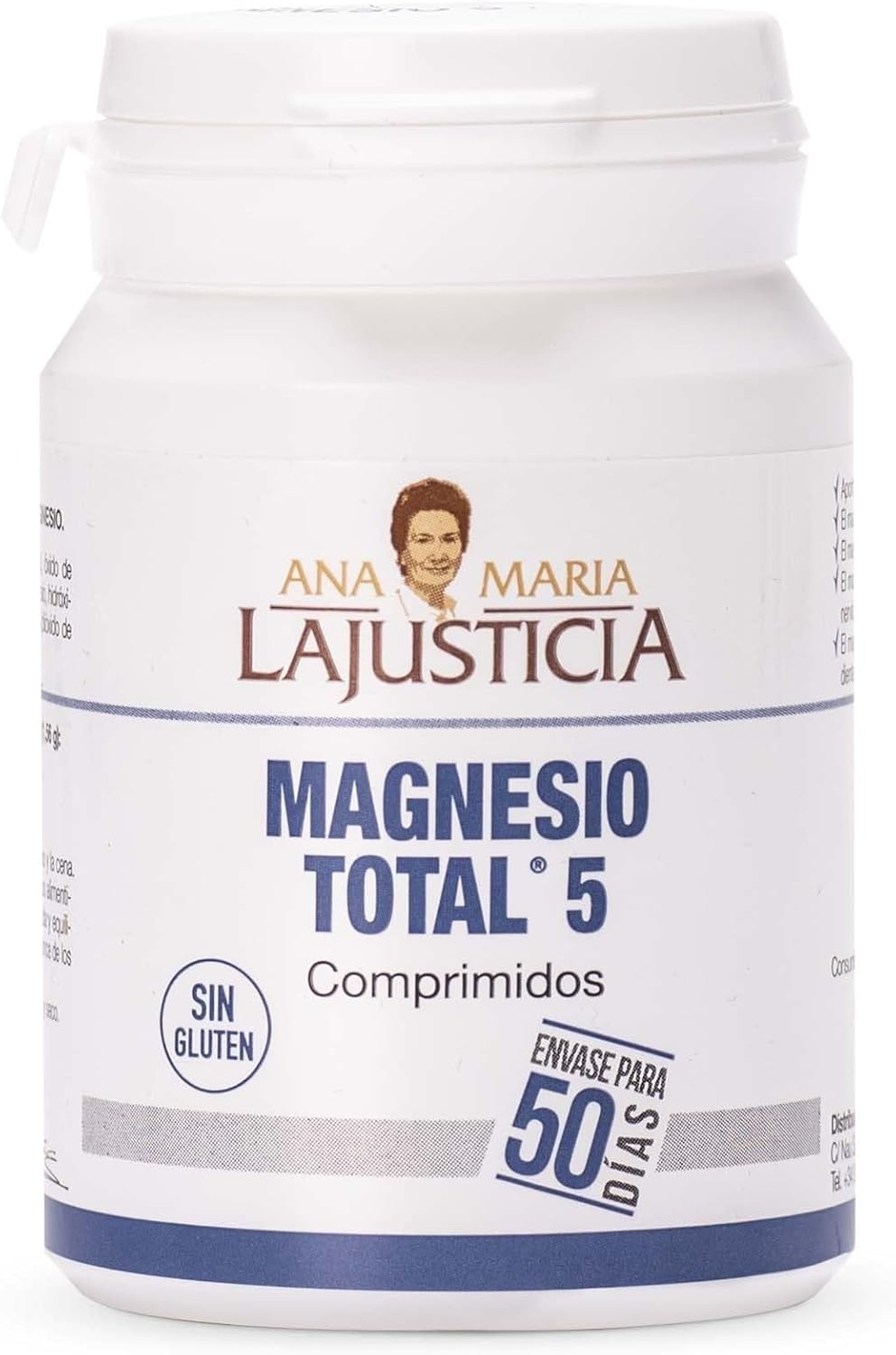 Detalle de Ana María Lajusticia Magnesio Total 100 comprimidos