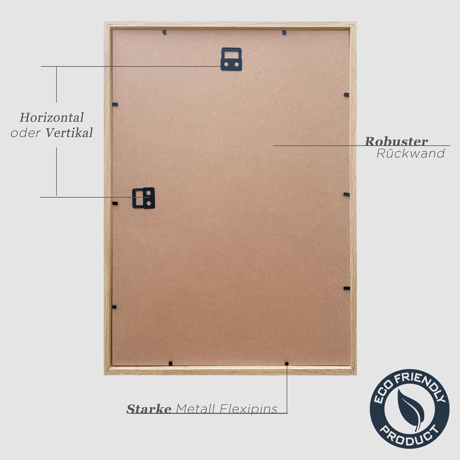 Thumbnail 3 de VUVUZULA Bilderrahmen A3 Holz 30x42cm 3er Set
