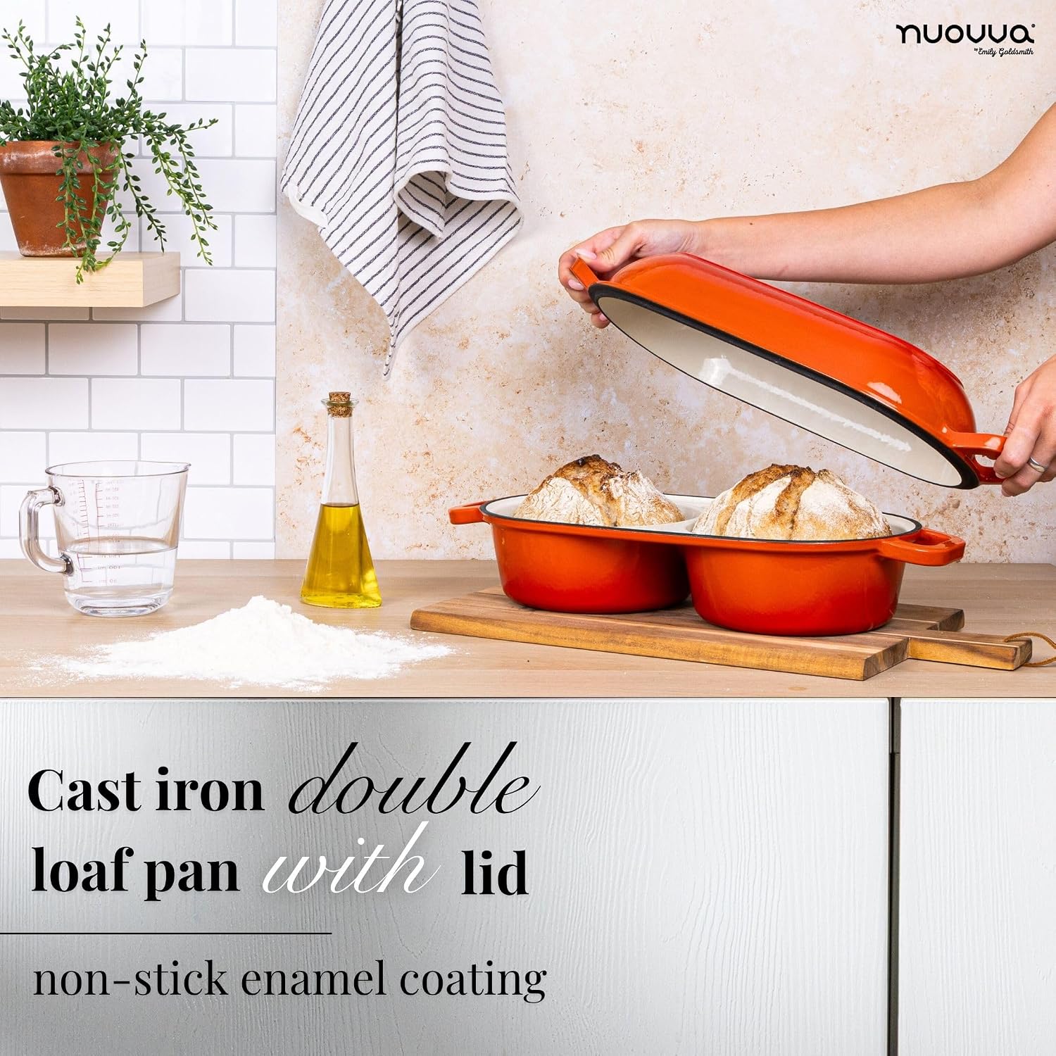 Thumbnail 4 de Nuovva 16.5cm Enamelled Cast Iron Dutch Oven for Bread ๐ฒ