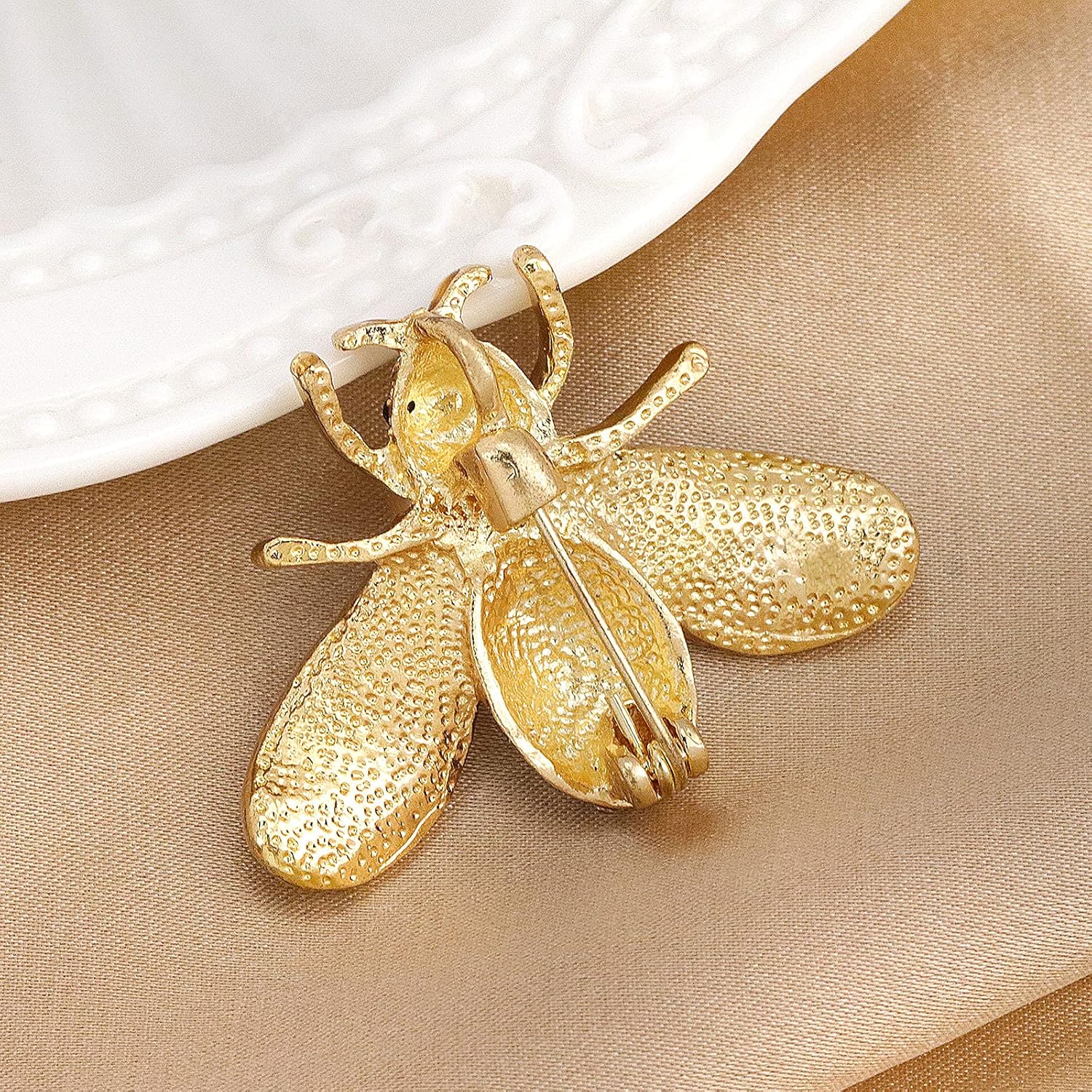 Thumbnail 4 de Tidefire Insekten-Brosche mit Strass – Biene, Libelle oder Schmetterling als Anstecknadel für Damen
