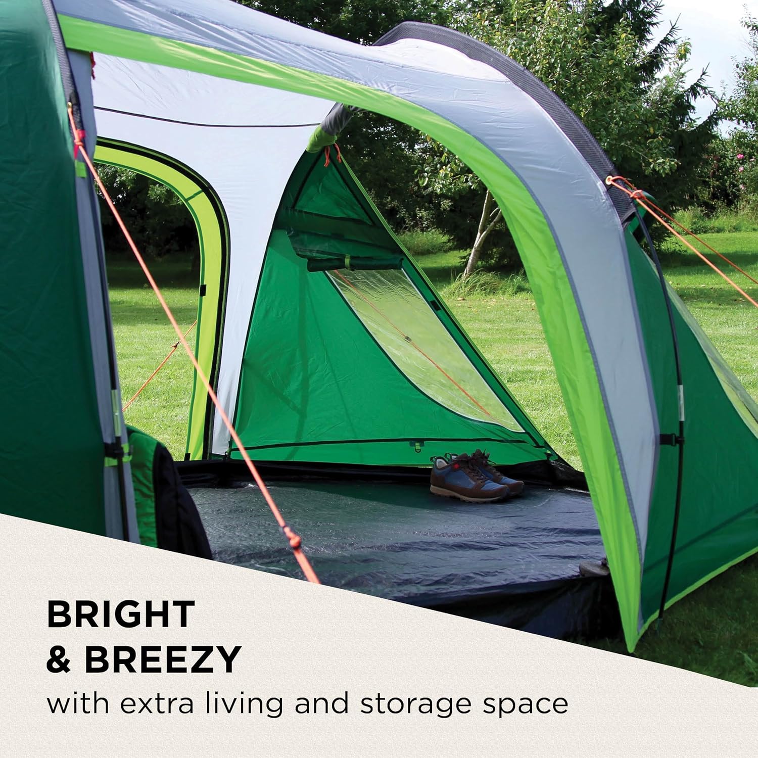 Thumbnail 3 de Coleman Chimney Rock 3 Plus Tent – 3 Person Tunnel Tent with Blackout Bedroom