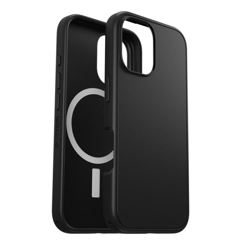 Detalle de Funda OtterBox Symmetry Series para iPhone 16 — negro