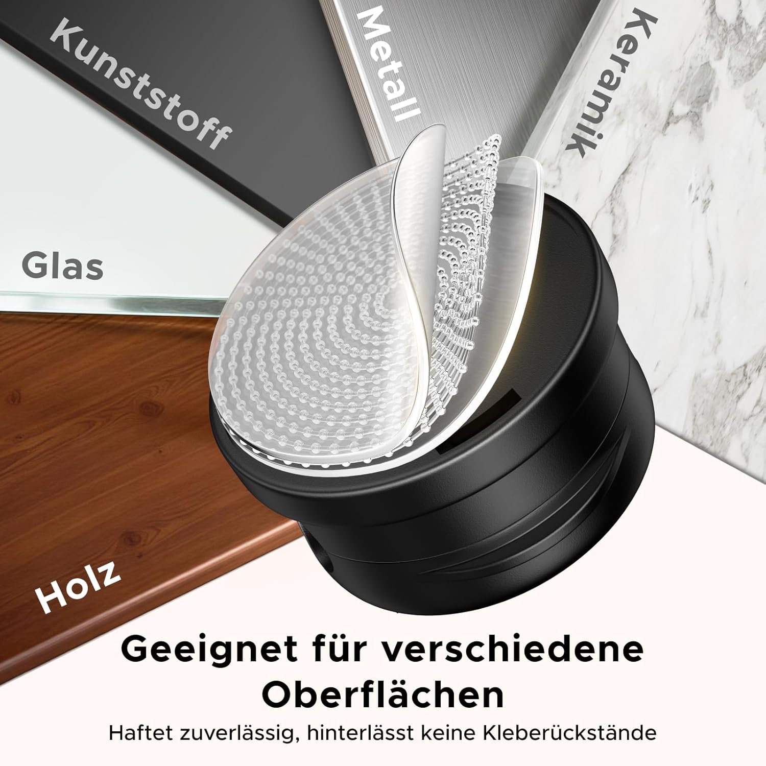 Thumbnail 5 de UGREEN 6er Set magnetische Kabelhalter (360° drehbar) mit Selbstklebung – Kabelclips für Kabel bis 7,5 mm