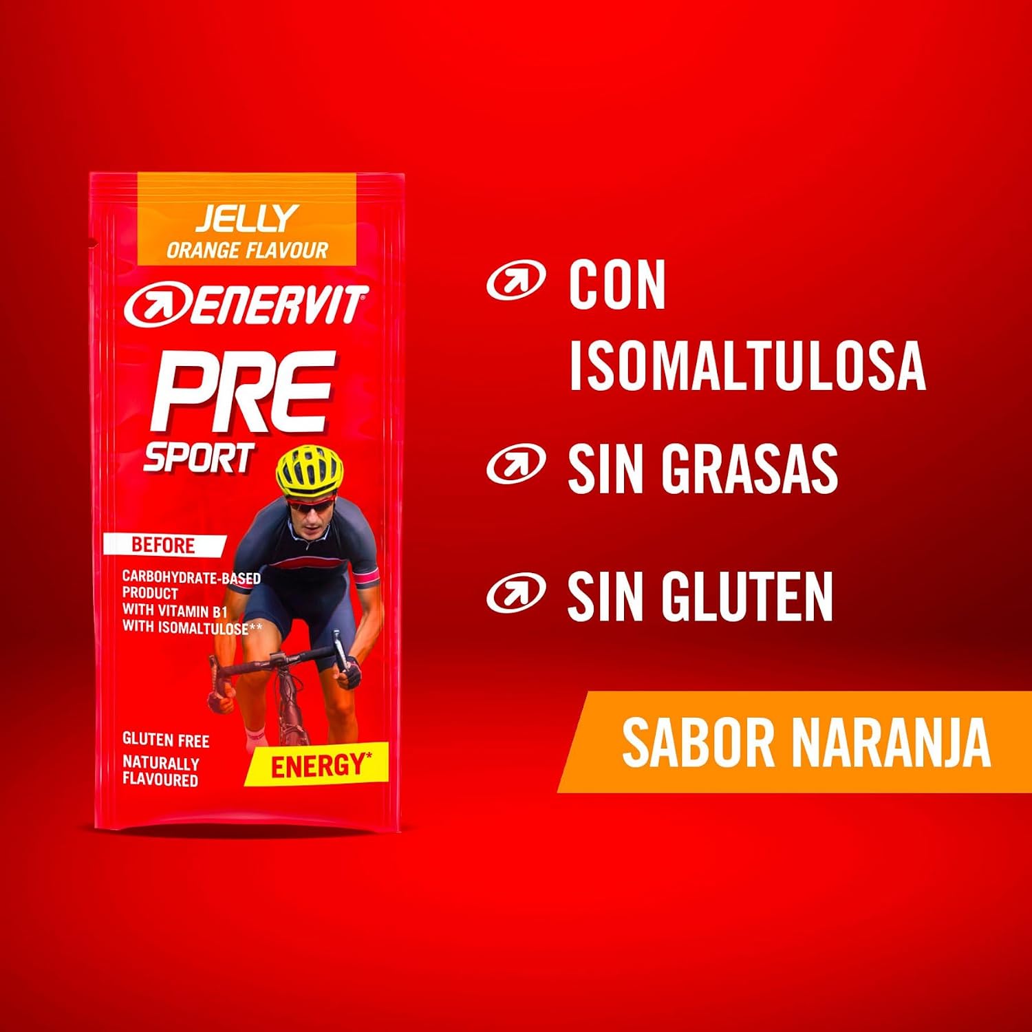 Thumbnail 1 de Enervit Pre Sport Naranja 45g Gel energético