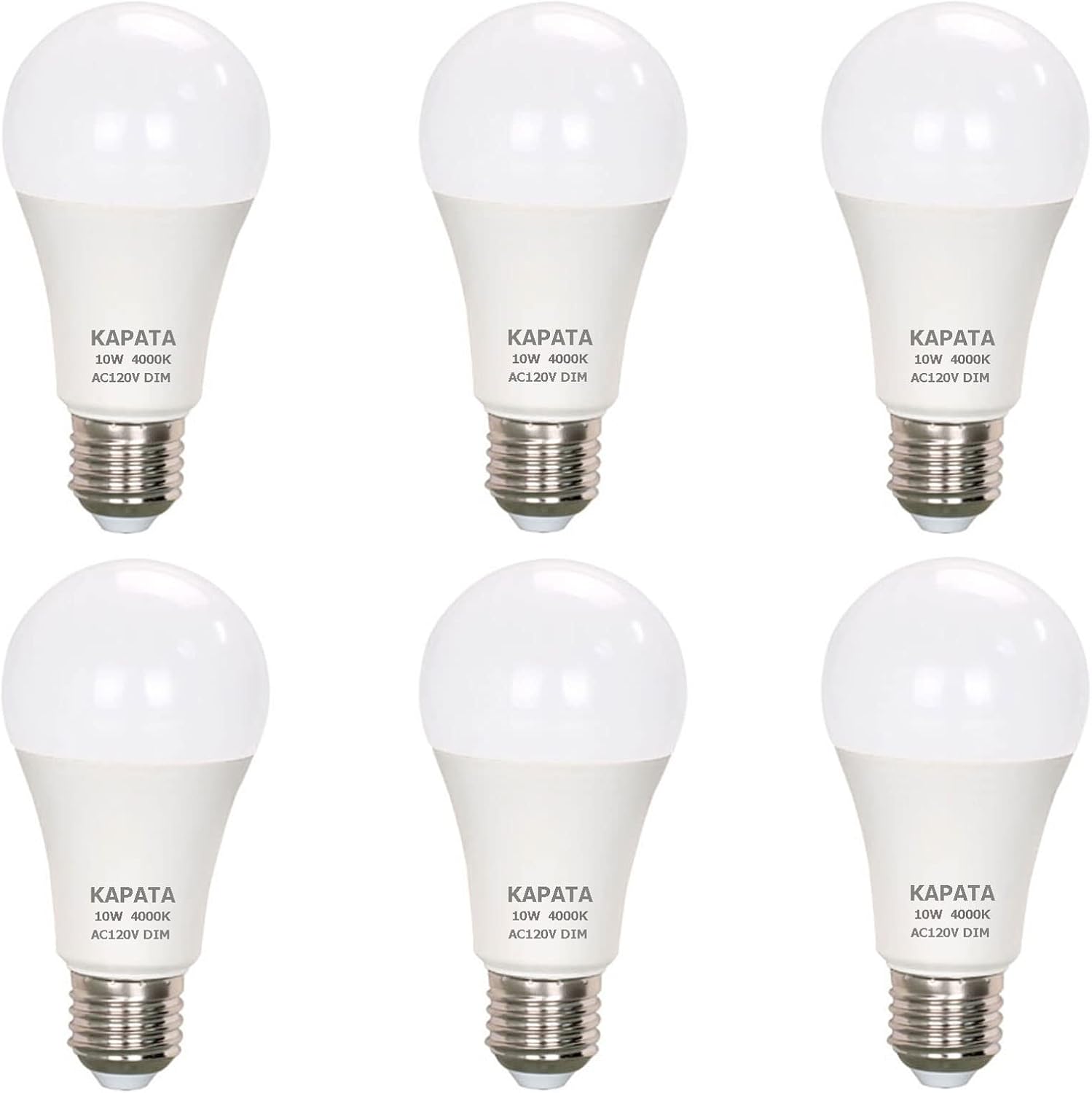 Detalle 2 de Kapata dimmable LED bulbs, 6-pack