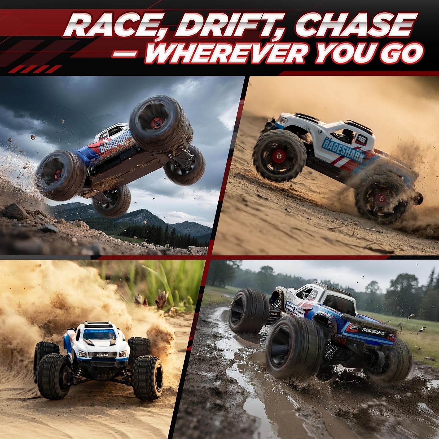 Detalle 2 de UDIRC Fast RC Truck 56 MPH
