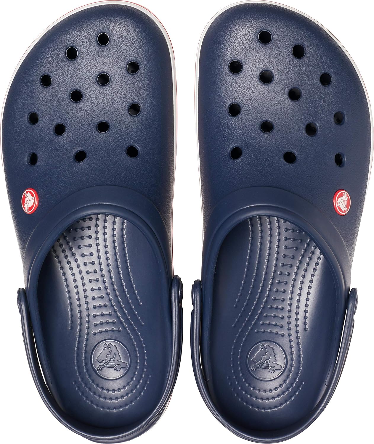Detalle de Crocs Unisex Crocband Clogs in Navy (UK: M4 / W5) — Practical, water-friendly comfort