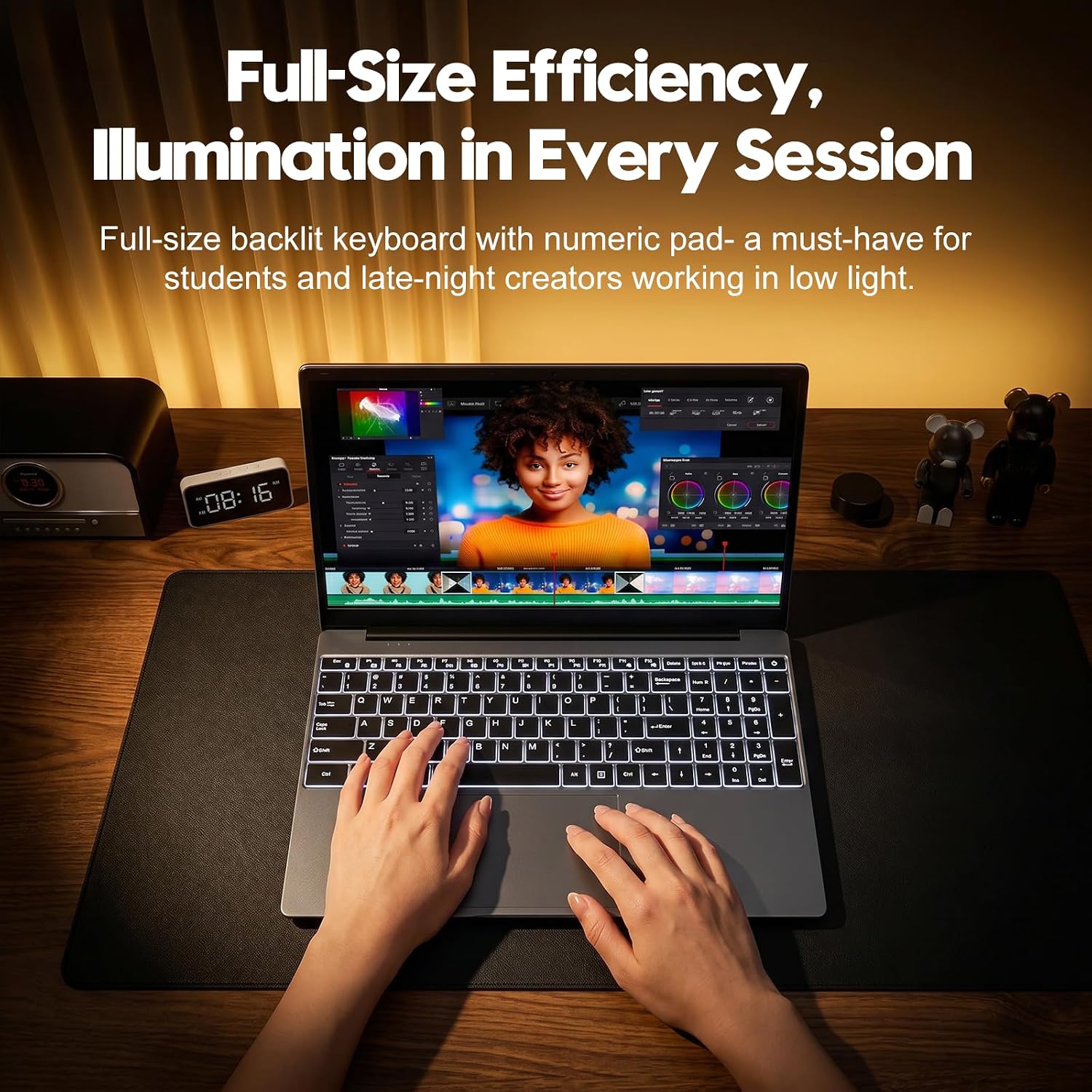 Thumbnail 6 de HILLSUSU NY-18 15.6-Inch FHD Laptop, 16GB RAM, 512GB SSD