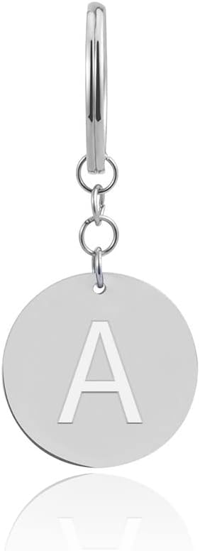 Thumbnail 6 de GD GOOD.designs Schlüsselanhänger Buchstabe mit Einkaufschip – personalisierbarer Anhänger aus Edelstahl, 23 mm