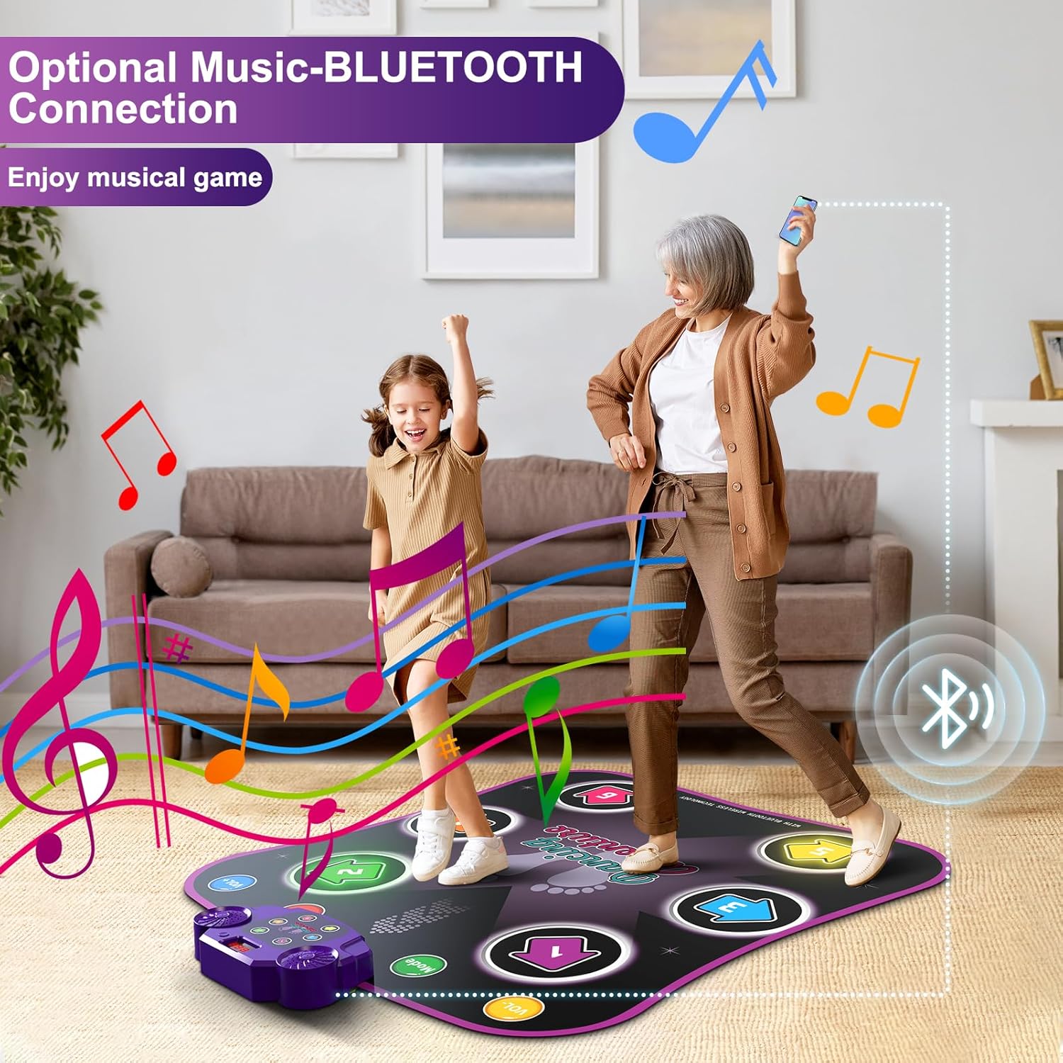 Thumbnail 2 de Flooyes Dance Mat 6-Button Light-Up Pad