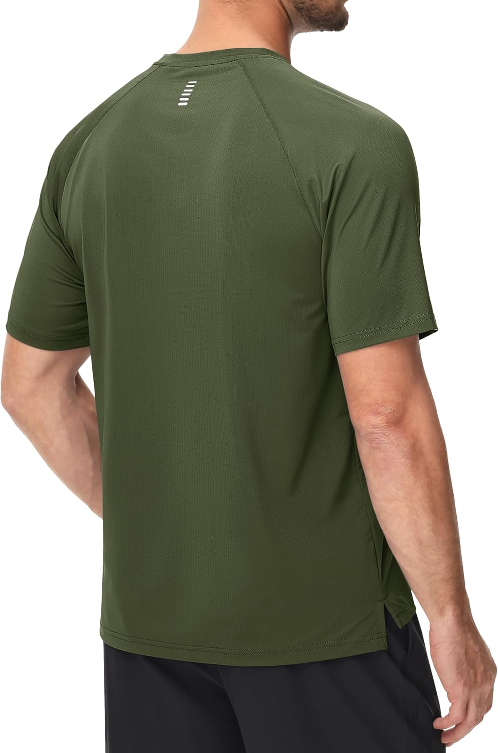 Detalle 2 de MAGCOMSEN quick dry gym shirt with mesh