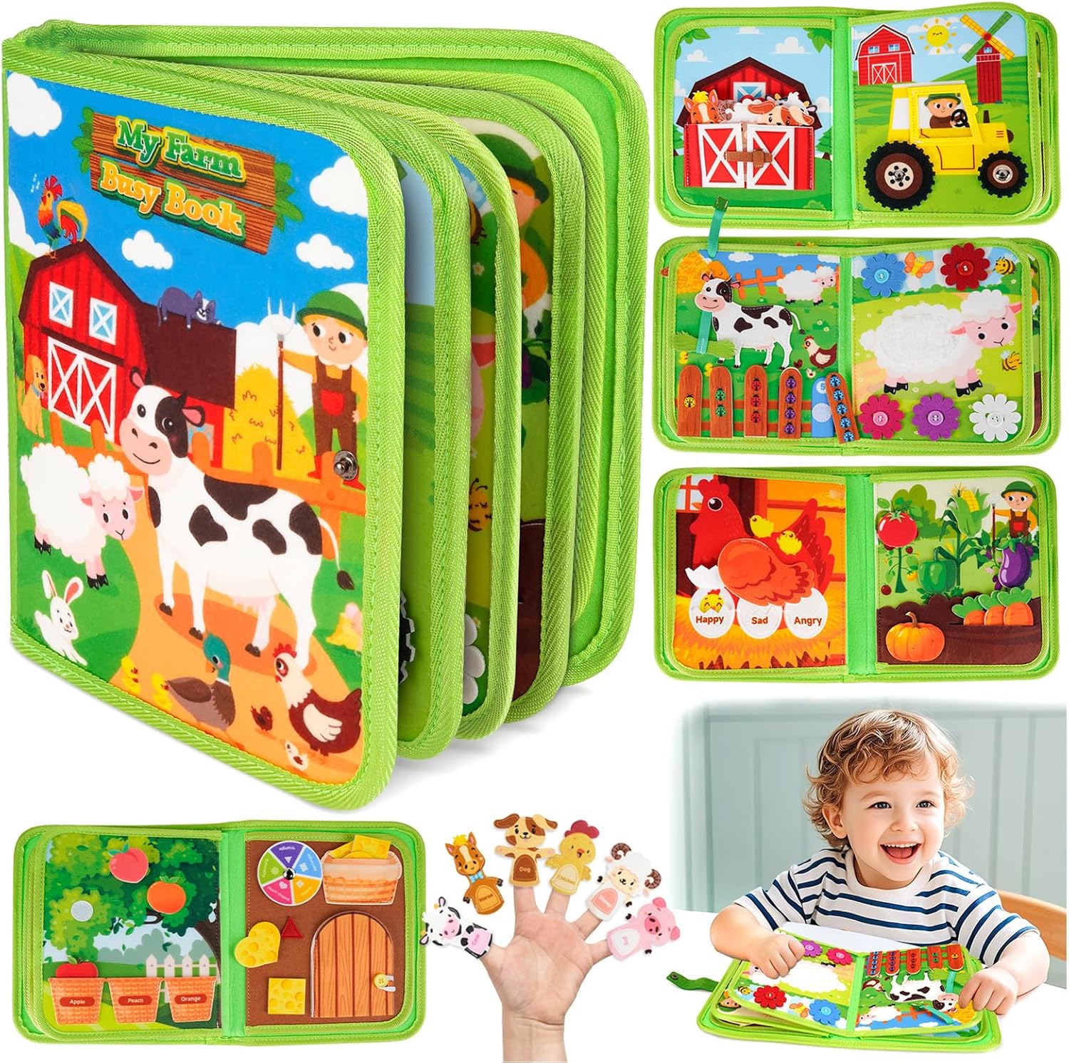 Busy Board Montessori Lernspielzeug 12+ Monate