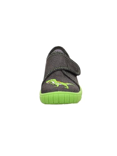 Detalle 2 de Superfit Jungen Bill Hausschuhe, Schwarz 0010, 32 EU