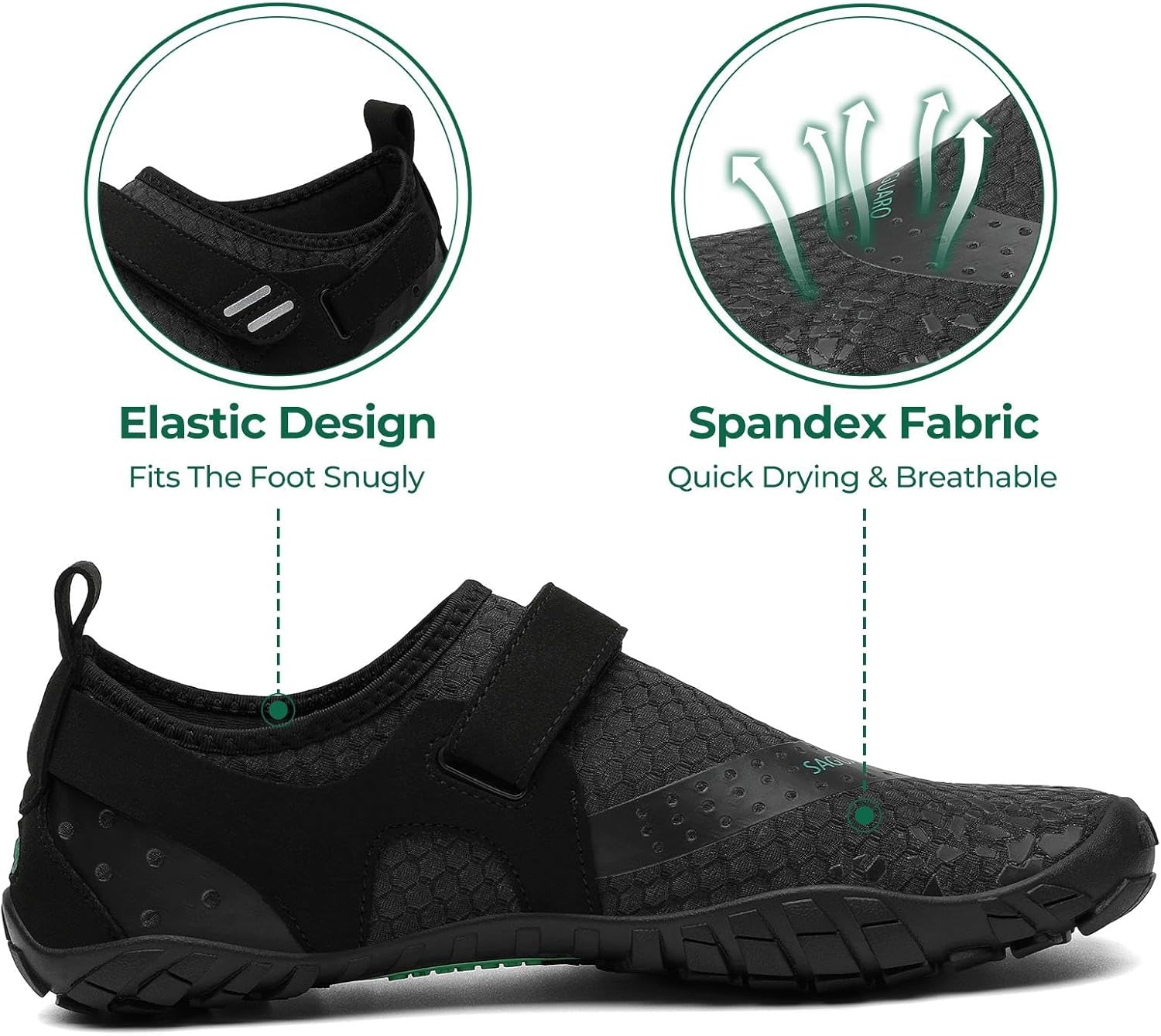 Thumbnail 2 de SAGUARO Homme Femme Chaussure Minimaliste Légère Antidérapante pour Trail et Fitness (GR.35-48 EU)
