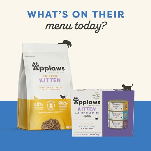 Detalle 2 de Applaws Natural Wet Cat Food Pouch – Fish Selection in Jelly (12 x 70 g)