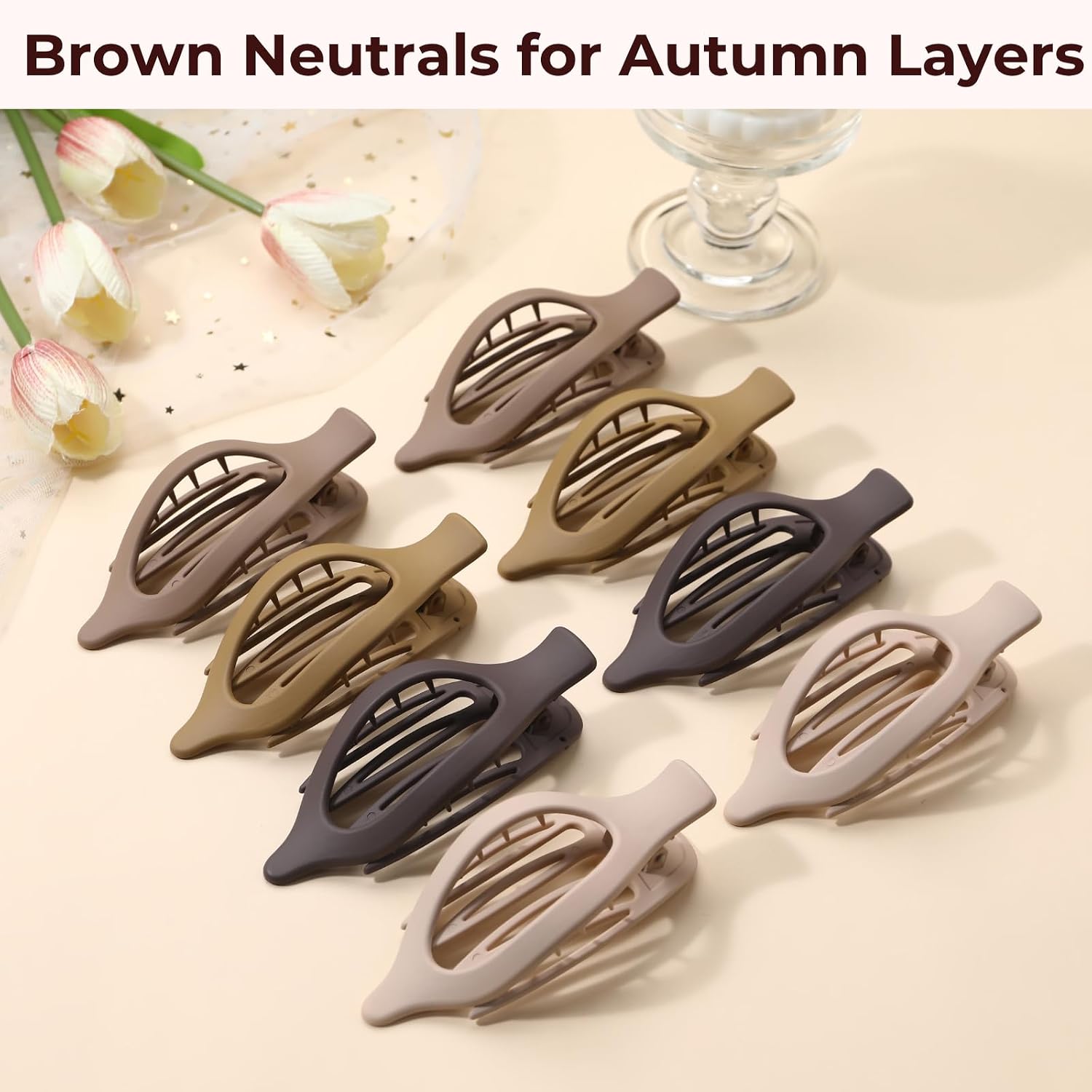 Detalle 2 de Flat Hair Clips, 8-Pack
