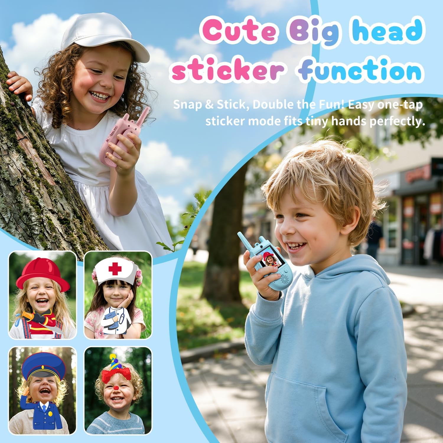 Detalle 2 de Kids' Video Walkie-Talkies, 2-Pack