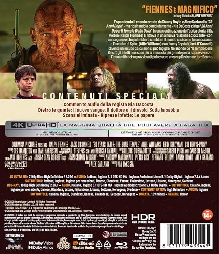 Thumbnail 1 de 28 Anni Dopo: Il Tempio Delle Ossa - 4K (Bd 4K + Bd Hd) di Eagle Pictures | Recensione e guida all'acquisto