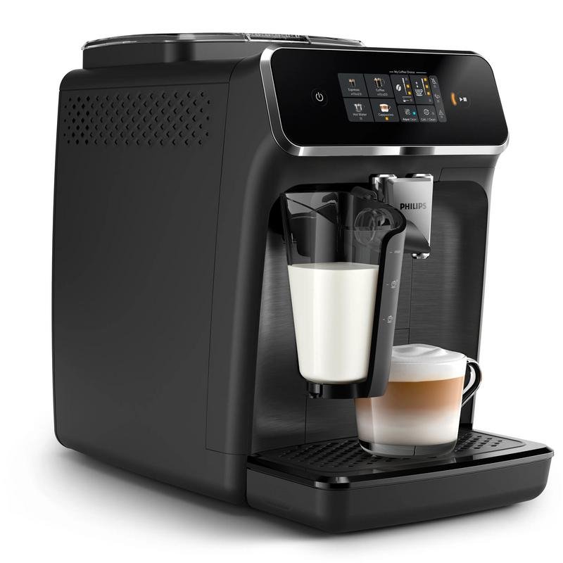 Detalle de Cafetera Espresso Philips Serie 2300 EP2330/10 con LatteGo (1,8 L, 15 bares)