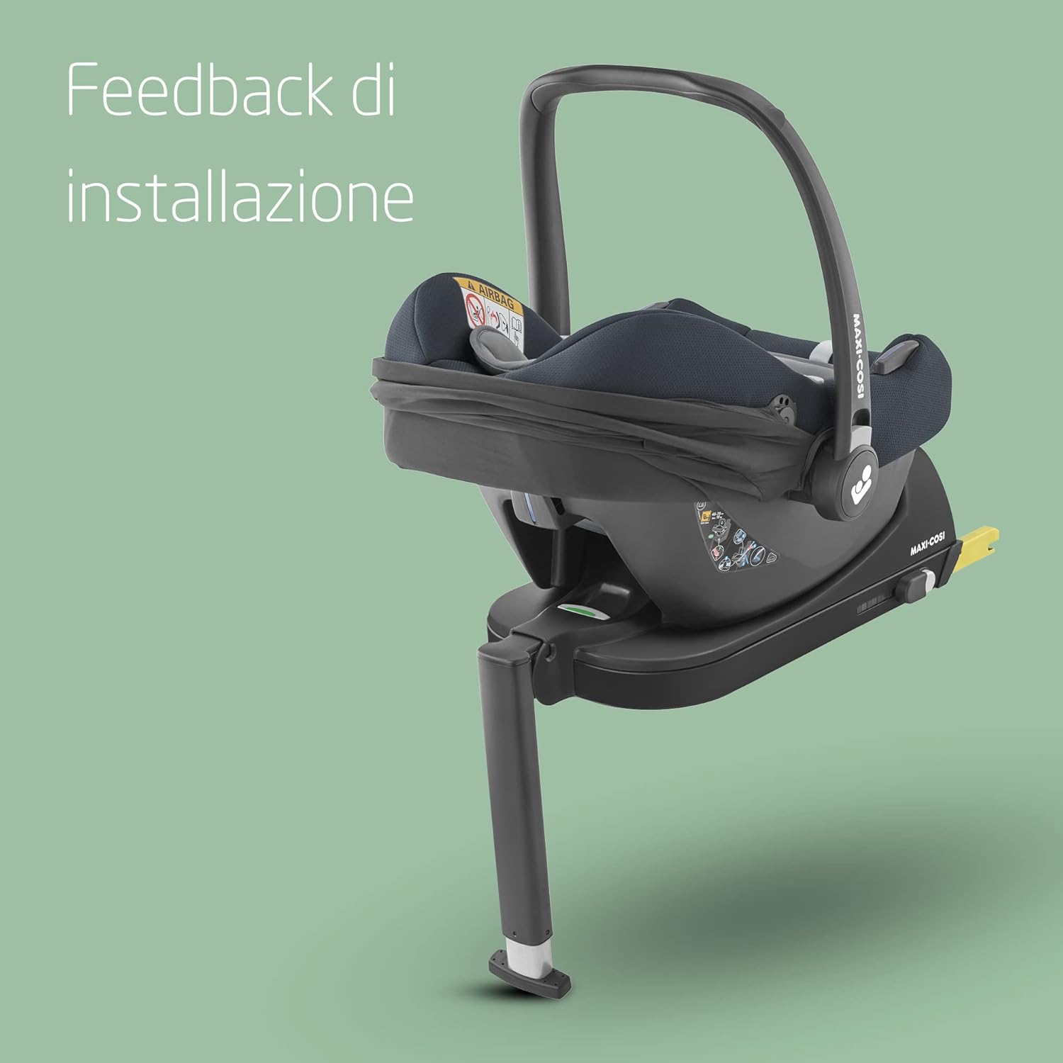 Thumbnail 4 de Base Maxi-Cosi CabrioFix i-Size: base ISOFIX per seggiolino neonati (40–75 cm)