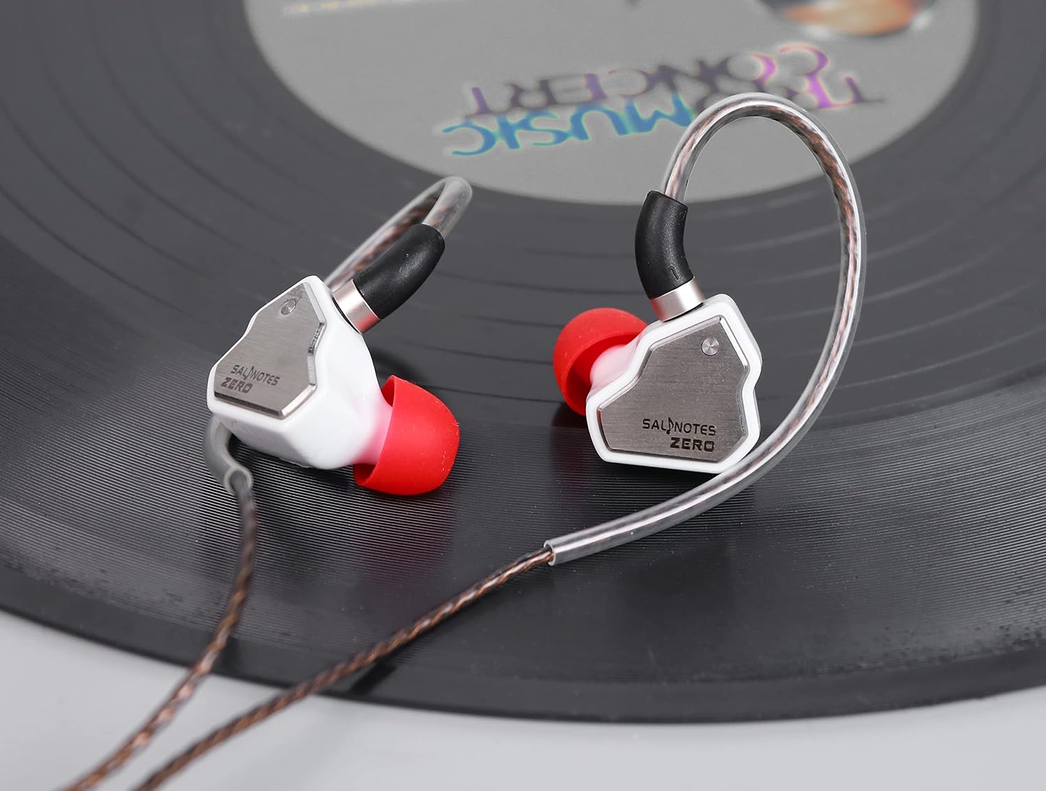 Thumbnail 6 de Linsoul 7Hz Salnotes Zero HiFi 10mm Dynamic Driver IEM (White) — detachable 2Pin OFC cable, no mic