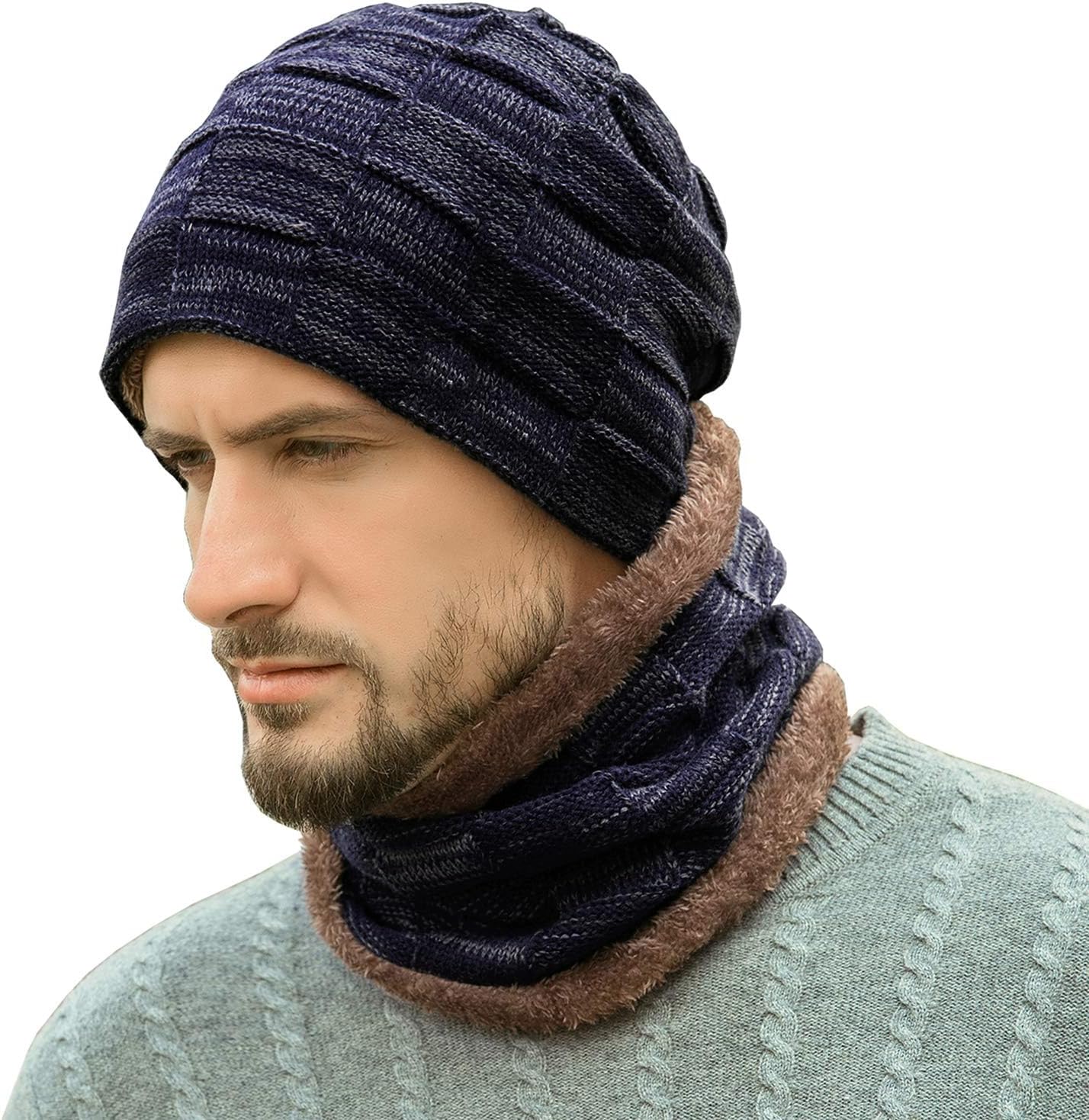 Detalle 2 de Bequemer Laden Cappello invernale e scaldacollo termico