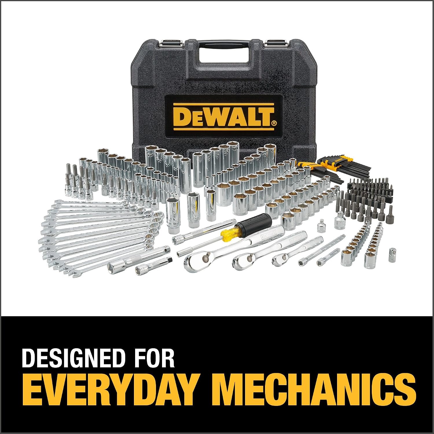 Detalle de DEWALT DWMT81535 247-Piece Mechanics Tool Set with 72-Tooth Ratchets