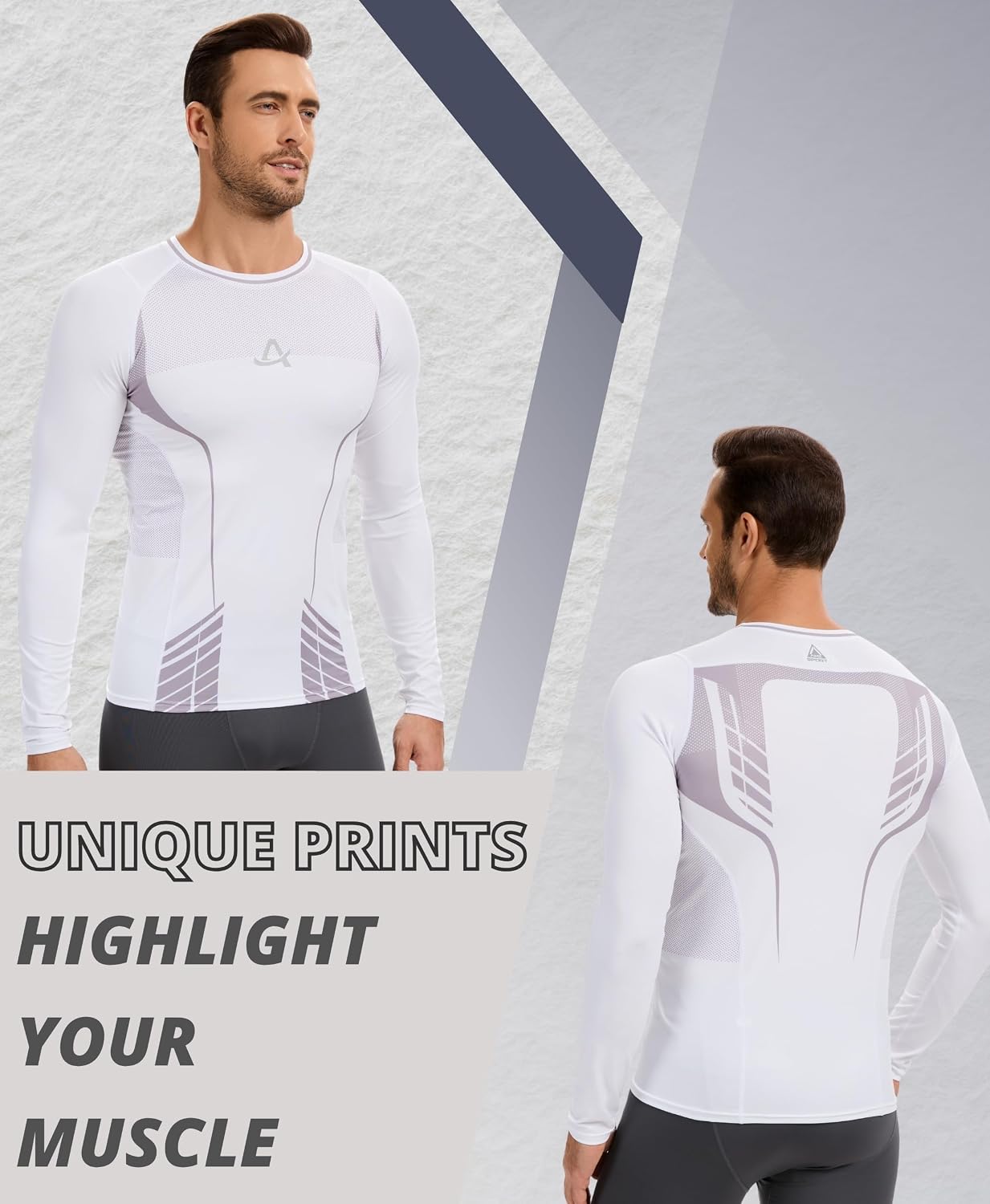 Thumbnail 3 de AMZSPORT Maglia Compressione Uomo