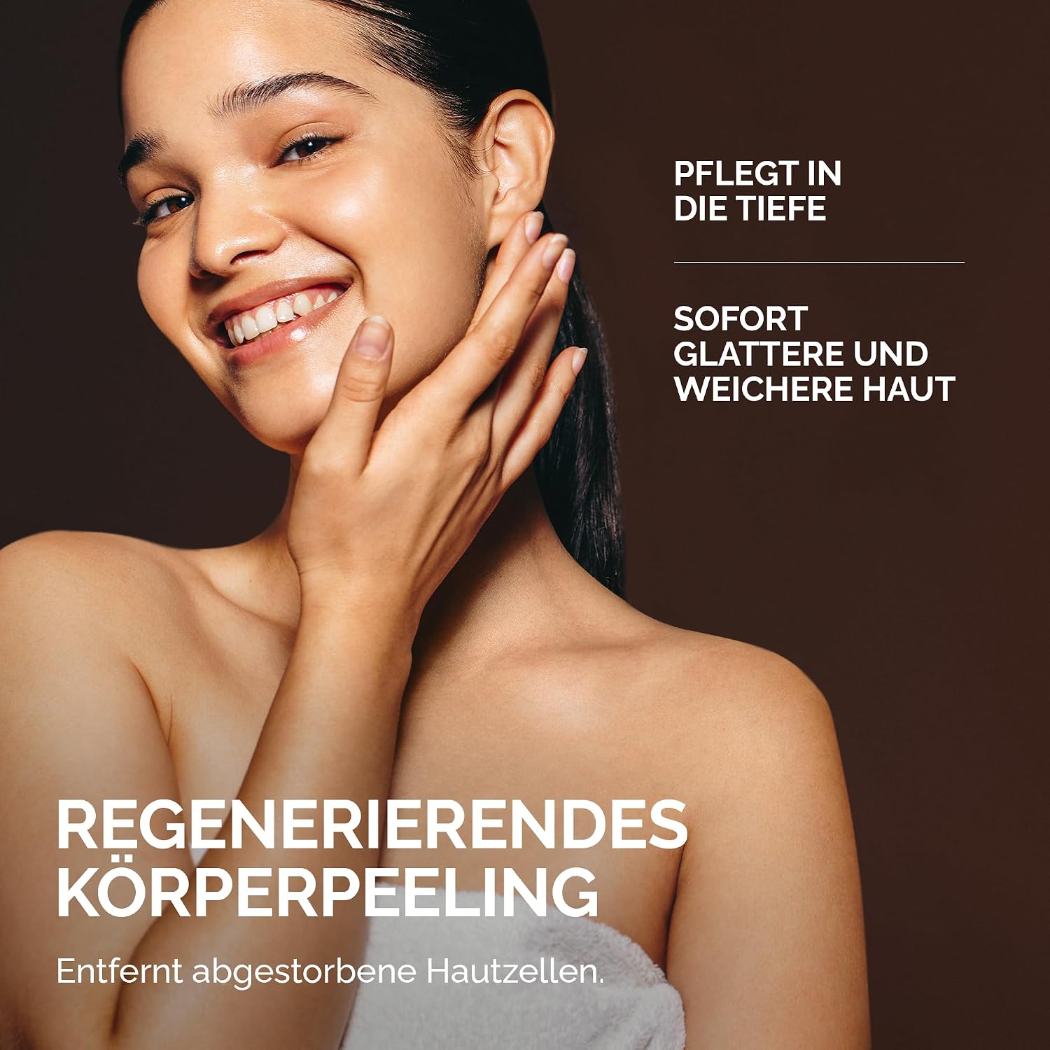 Thumbnail 2 de PraNaturals Körperpeeling mit Salz aus dem Toten Meer – 500 g, vegan, parabenfrei, mit Mandel- und Weizenöl