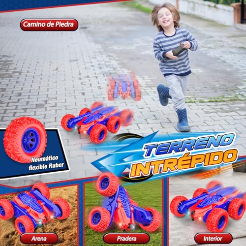 Thumbnail 5 de Dreamlandia Coche Teledirigido Acrobático 360° 2.4Ghz 4WD – RC Car para Niños 3-8 años