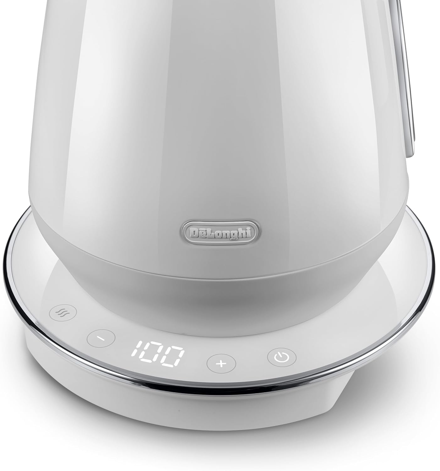 Thumbnail 1 de De'Longhi Eclettica SpecialTea KBY3011.W electric kettle with variable temperature (40–100°C) and keep-warm