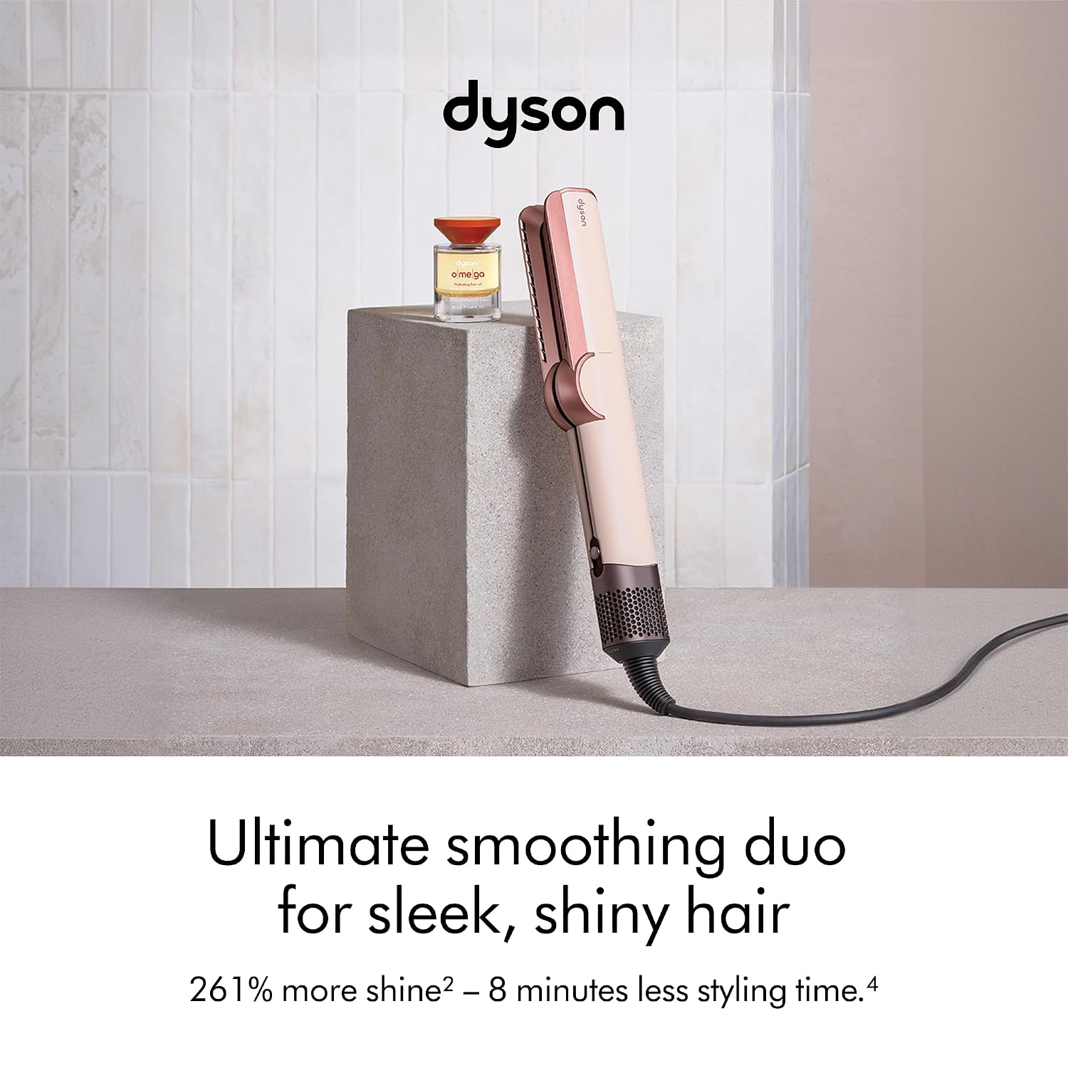 Detalle 2 de Dyson Airstrait 453951-91 Wet-to-Dry Hair Straightener, No Hot Plates