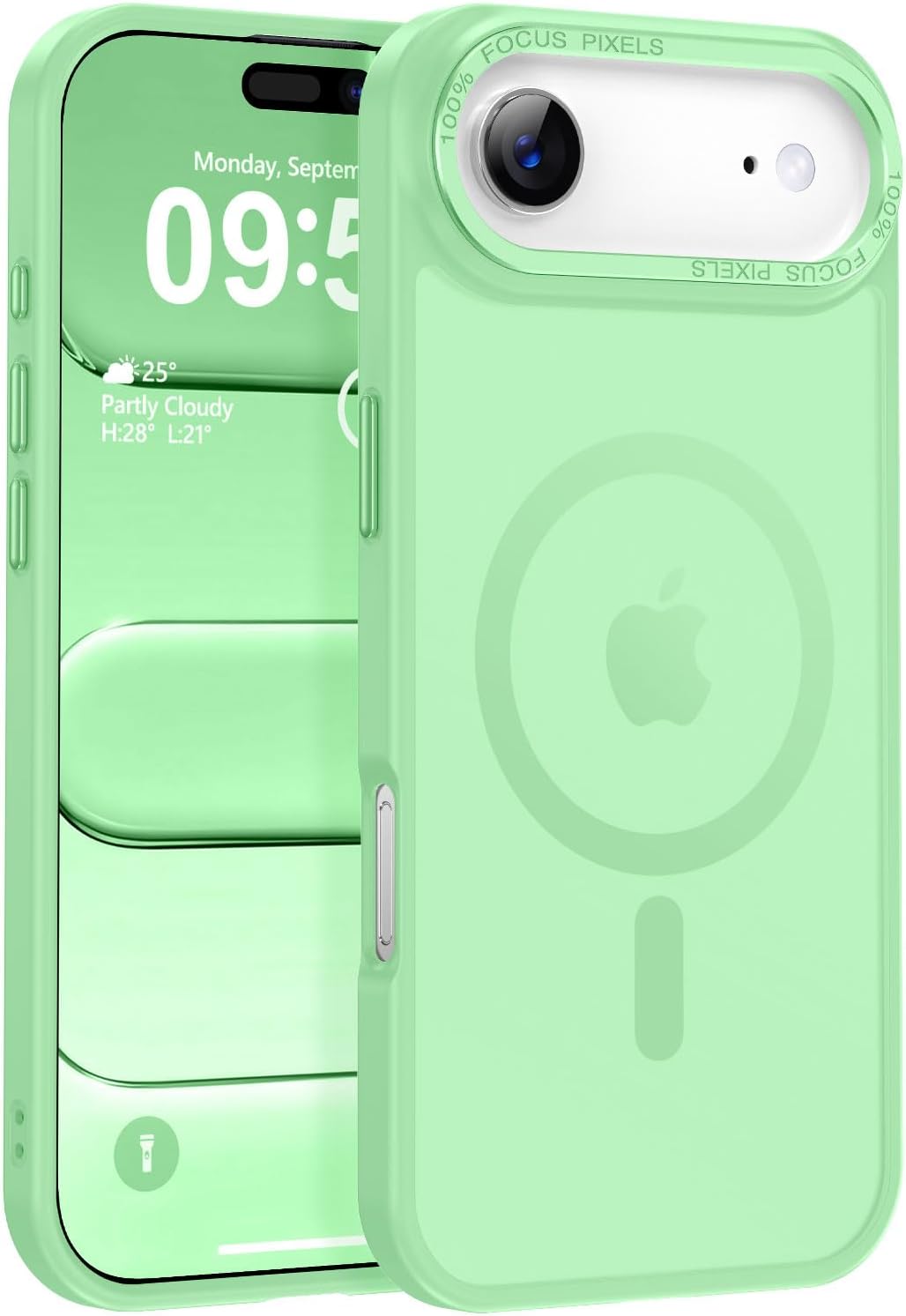 Detalle de Newfuture iPhone 16 Pro Max magnetic slim case 13ft drop protection