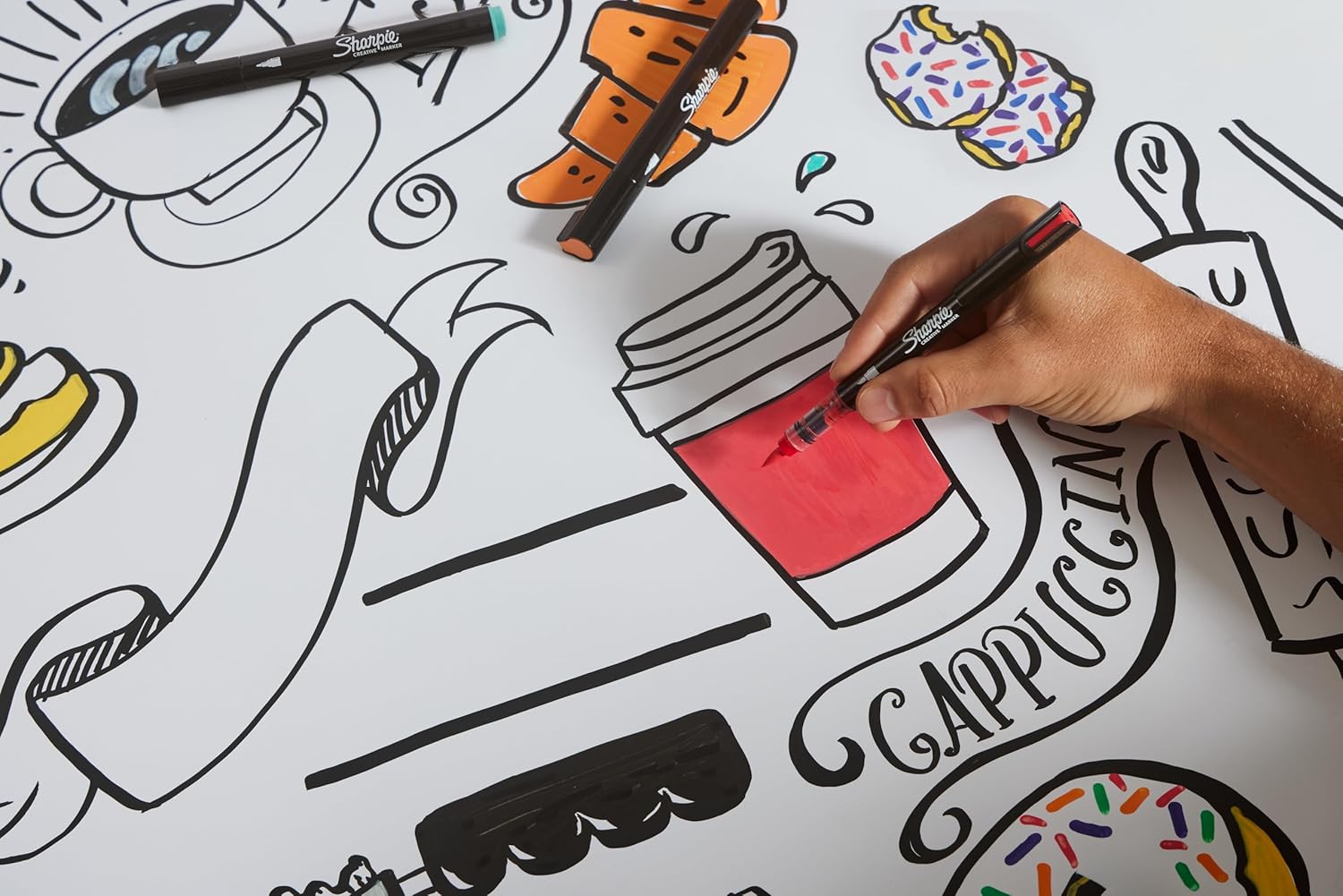 Detalle de Sharpie Creative Marker Acrylic Paint Pens 12-pack 🎨